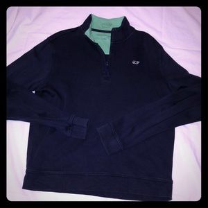 Vineyard Vines Navy Blue Boys Pullover Size L(16)